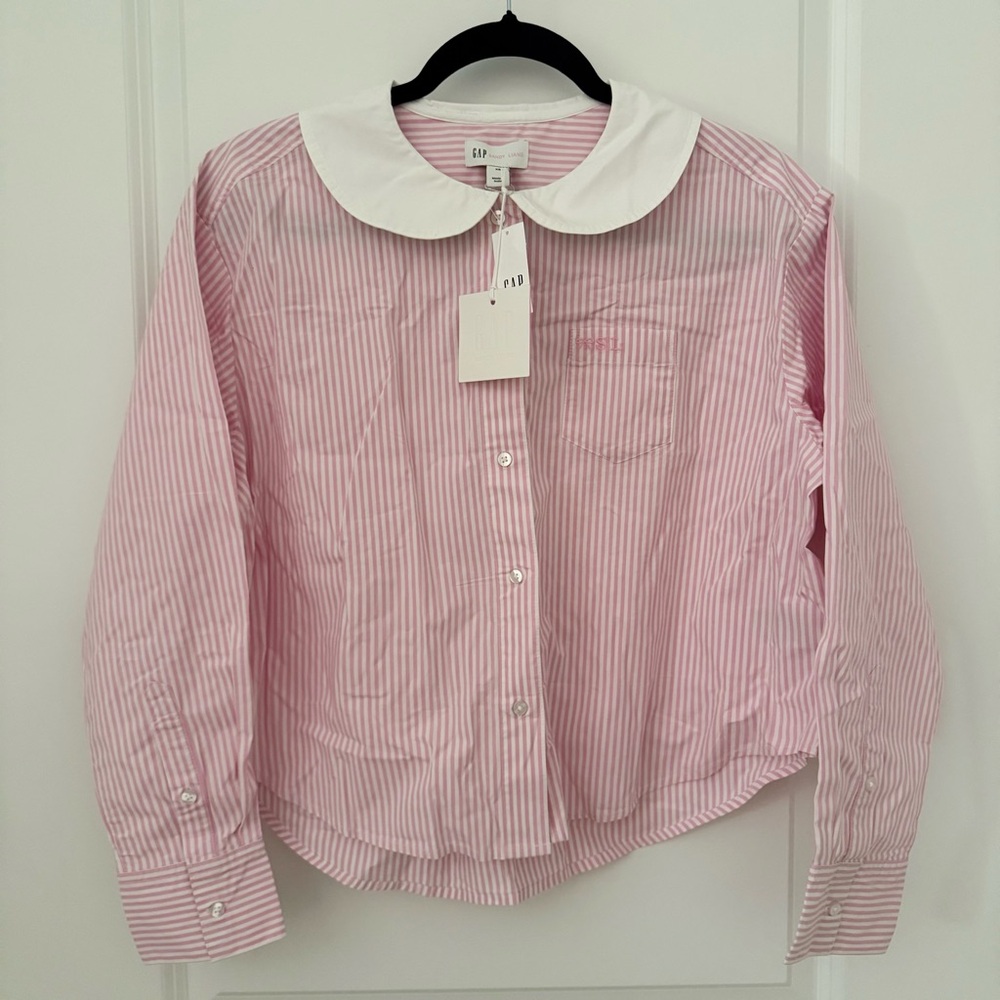 NWT Sandy Liang x Gap Poplin Oversized Shirt